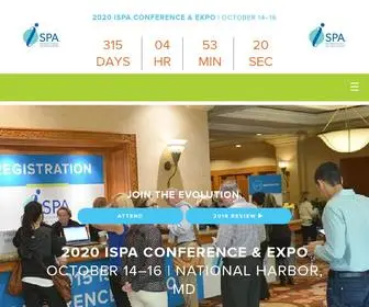 Attendispa.com(The ISPA Conference and Expo) Screenshot