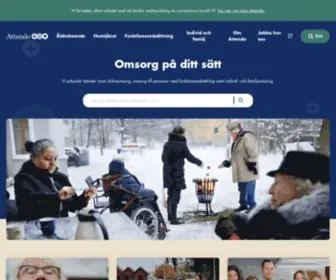 Attendo.se(35 år av omsorg på ditt sätt) Screenshot