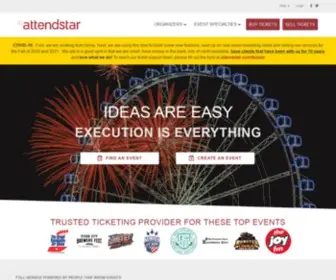 Attendstar.com(Online Ticket Sales) Screenshot