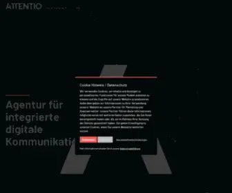 Attentio.de(Die attentio) Screenshot