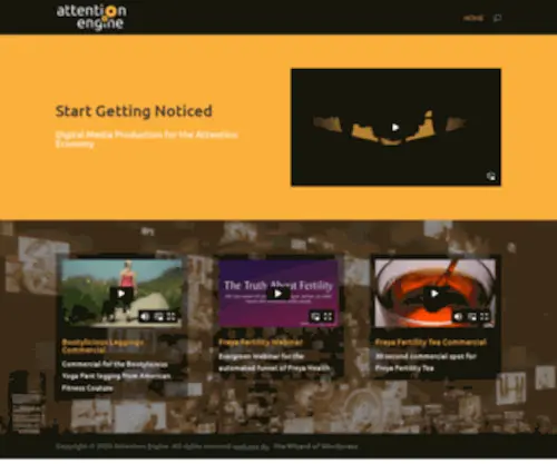 Attentionengine.com(Attention Engine) Screenshot