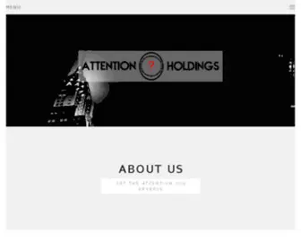 Attention.holdings(Attention holdings) Screenshot