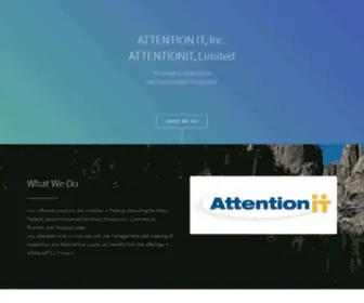 Attentionit.com(Environmental Waste Management Software) Screenshot