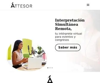 Attesor.com(Traducción y coworking) Screenshot