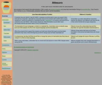 Attesoro.org(Attesoro) Screenshot