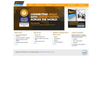 Attest.co.in(Academic assessment & testing solutions for universities & government) Screenshot