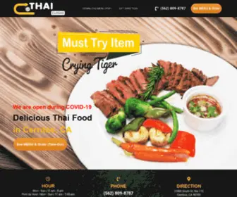 Atthaicuisine.com(Best Thai Restaurant) Screenshot