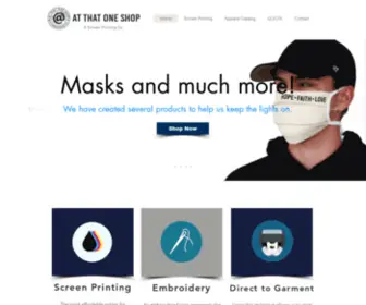 Atthatoneshop.com(At That One Shop) Screenshot