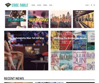 Atthecooltable.com(The Cool Table) Screenshot