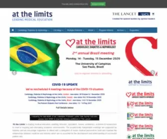 Atthelimits.org(Leading Medical Education) Screenshot