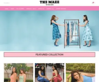 Atthemaze.com(Your Fashion Solution) Screenshot