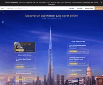 Atthetop.ae(Burj Khalifa At The Top Tickets) Screenshot