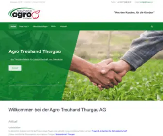 Atthurgau.ch(Agro Treuhand Thurgau AG) Screenshot