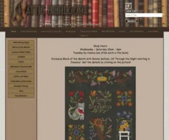 Attic-Heirlooms.com(Quilting) Screenshot