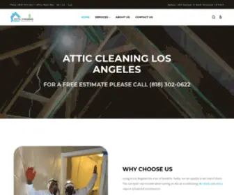 Atticcleaning-Losangeles.com(Los Angeles) Screenshot