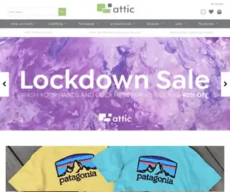 Atticclothing.com(Attic) Screenshot