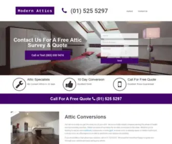 Atticconversionsdublin.com(Loft & Attic Conversion Company) Screenshot