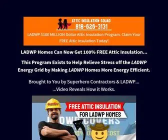 Atticinsulationsquad.com(Free Attic Insulation) Screenshot