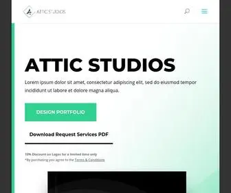 Atticstudios.co(Attic studios) Screenshot