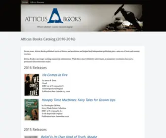 Atticusbooksonline.com(Atticusbooksonline) Screenshot