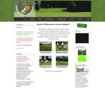 Attighof.de(Attighof Golf GmbH) Screenshot