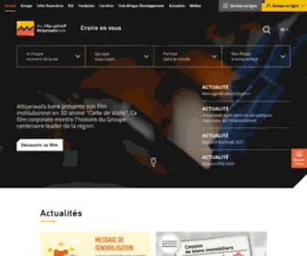 Attijariwafabank.com(Attijariwafa bank) Screenshot