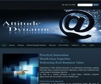 Attitude-Dynamics.com(Attitude Dynamics) Screenshot