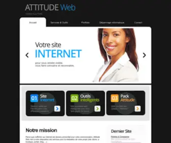 Attitude-Web.fr(Création de site Internet) Screenshot