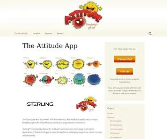 Attitudeapp.com(Everybody's got one) Screenshot