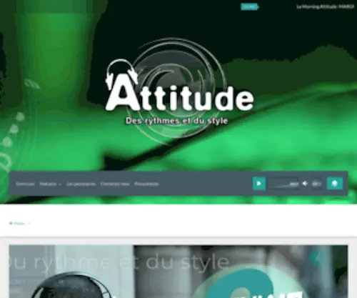 Attitudefm.com(Des rythmes et du style) Screenshot