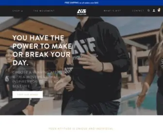 Attitudeisfree.com(Attitude is Free®) Screenshot