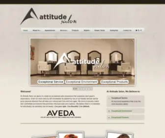 Attitudesalons.com(Attitude Salon) Screenshot