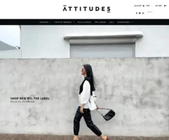 Attitudesboutique.com.au(Attitudes Boutique Adelaide) Screenshot