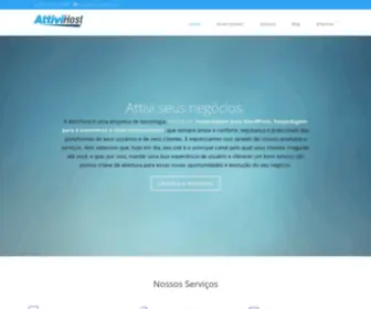 Attivihost.com.br(Hospedagem para WordPress) Screenshot