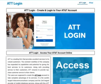 Attlogin.live(How to Create & Login to Your AT&T Account) Screenshot