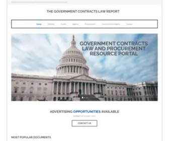 Attny.com(The Government Contracts Law Report) Screenshot