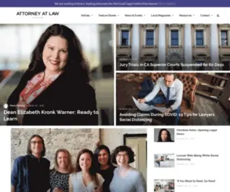 Attorneyatlawmagazine.com(Attorney at Law Magazine) Screenshot