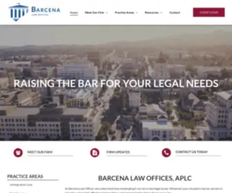 Attorneyb.com(Barcena Law Offices) Screenshot