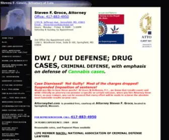 Attorneydwi.com(Steven F) Screenshot
