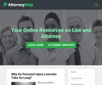 Attorneyhelp.org(Attorney Help) Screenshot