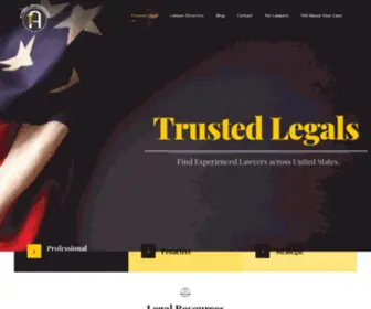 Attorneylawyerdirectory.org(Trusted Legal) Screenshot