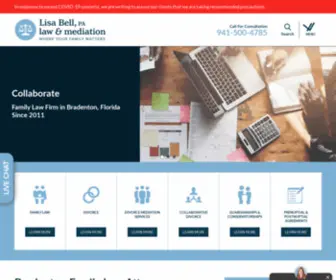 Attorneylisabell.com(Bradenton Law Firm) Screenshot