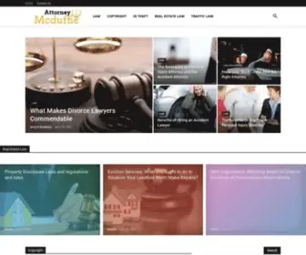 AttorneymCDuffie.com(Law Blog) Screenshot