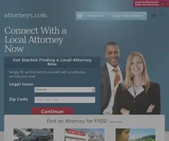 Attorneys.com(Attorney Search) Screenshot