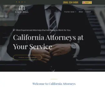 Attorneysofcali.com(#1 California Attorneys) Screenshot