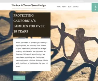 Attorneyzuniga.com(Lancaster Family Law Attorney) Screenshot