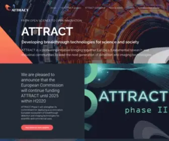 Attract-EU.com(ATTRACT phase 2) Screenshot