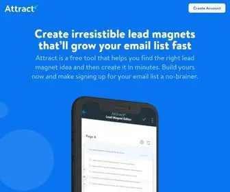 Attract.io(Attract) Screenshot