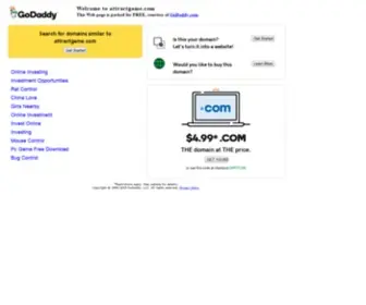 Attractgame.com(The premium domain name) Screenshot