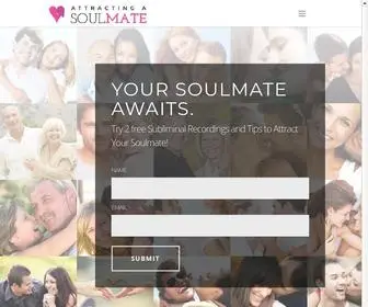 Attractingasoulmate.com(Attracting a Soulmate) Screenshot